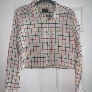 Plaid Flannel Crop Top